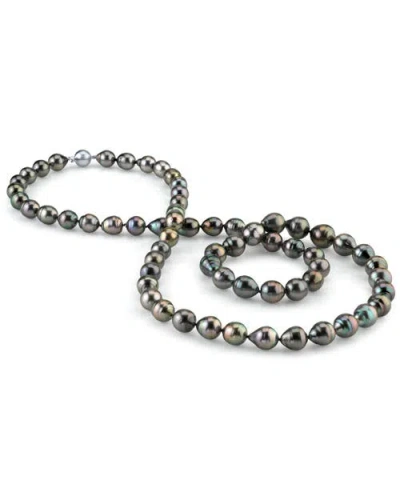 The Pearl Source 10-11mm Opera Length Tahitian South Sea Baroque Pearl Necklace