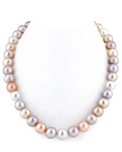 The Pearl Source 10.5-11.5mm Freshwater Multicolor Pearl Necklace