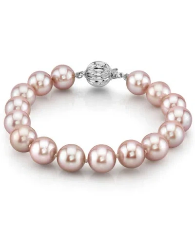 The Pearl Source 10.5-11.5mm Pink Freshwater Pearl Bracelet