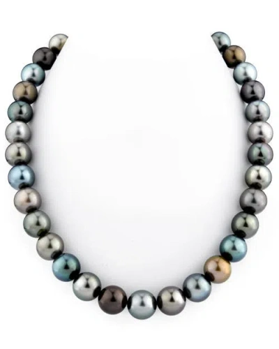 The Pearl Source 11-12mm Tahitian South Sea Multicolor Pearl Necklace