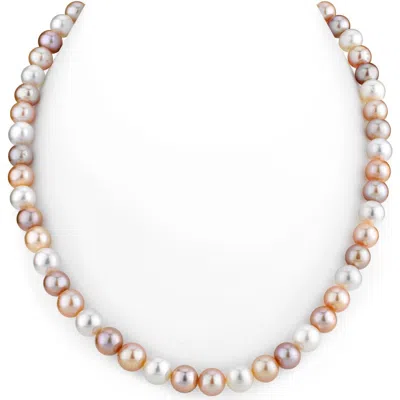 The Pearl Source 6.5-7.0mm Freshwater Multicolor Pearl Necklace