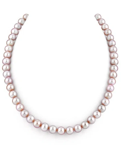 The Pearl Source 7.0-7.5mm Pink Freshwater Pearl Choker Length Necklace