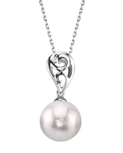 The Pearl Source Akoya Pearl Andrea Pendant In White Pearl