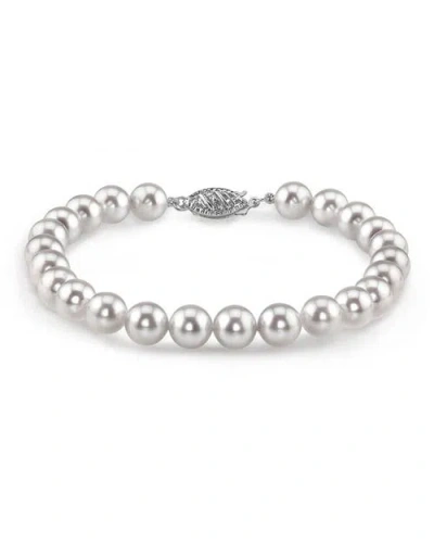 The Pearl Source Akoya Pearl Bracelet 5.5-6mm In White