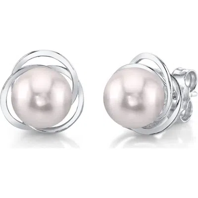 The Pearl Source Akoya Pearl Lexi Earrings In Gold