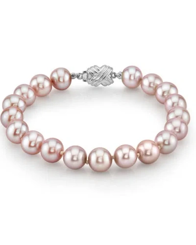 The Pearl Source Freshwater Pearl Bracelet 8-8.5mm In Metallic