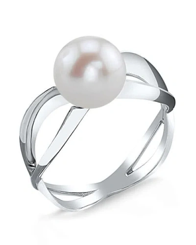 The Pearl Source Freshwater Pearl Lana Ring In White Gold