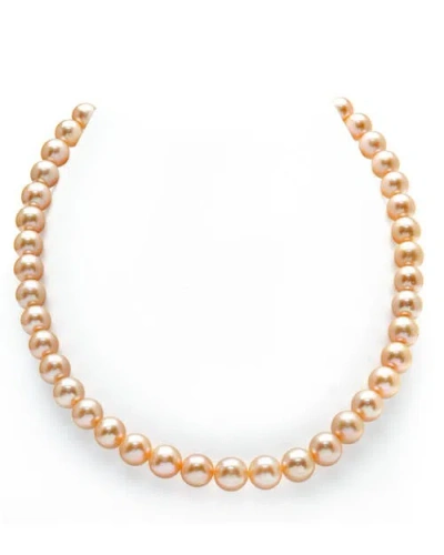 The Pearl Source Freshwater Pearl Necklace 8.5-9mm In Gold