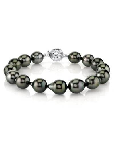 The Pearl Source Tahitian South Sea Bracelet In Green