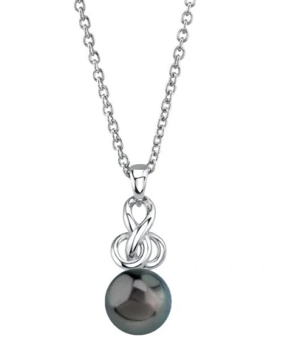 The Pearl Source Tahitian South Sea Pearl Adrian Pendant In Black Pearl