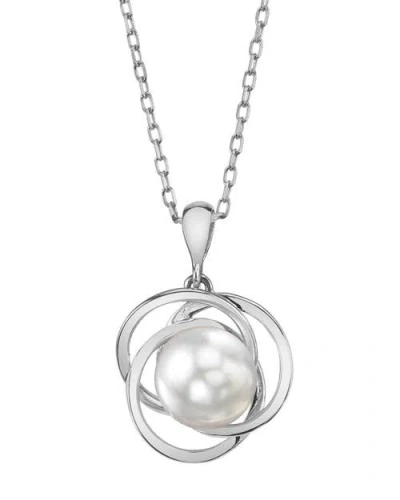 The Pearl Source White South Sea Pearl Lexi Pendant In White Gold