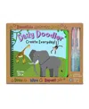 The Pencil Grip Daily Doodler Activity Book-wild Animals Cover In Assorted