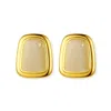 The Perfect Hoop Women's Gold / Neutrals / White The Soho Earring - Gold In Multi