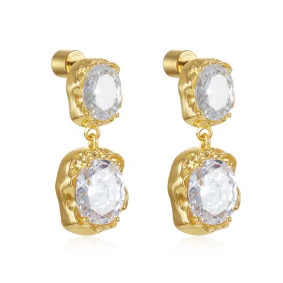 The Perfect Hoop Women's Gold The Aura Casila Hoop