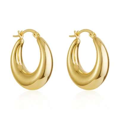 The Perfect Hoop Women's Gold The Capri Hoop