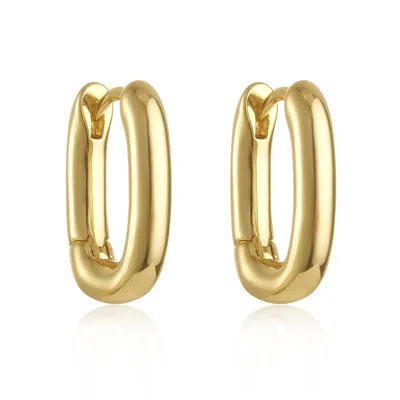 The Perfect Hoop Women's Gold The Positano Hoop Mini