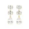 The Perfect Hoop Women's Gold / White The For Richer Drop Earring In Multi