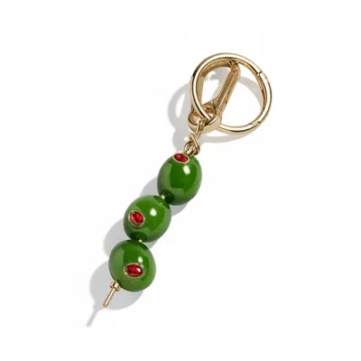The Perfect Hoop Women's Green / Gold / Red The Extra Dirty Keychain / Green