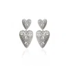 The Perfect Hoop Women's Silver / Grey The Cupid Drop Hoop