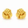 The Perfect Hoop Women's The Infinity Earring -  Gold In Gold