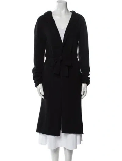 Pre-owned The Perfext Cashmere Coat In Black