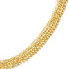 The Pheia Women's Gold Beaded Layering Necklace Set In Gold