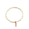 The Pheia Women's Gold Paperclip Chain Bracelet In Gold