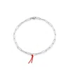 The Pheia Women's Paperclip Chain Silver Anklet In Silver