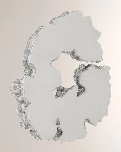 The Phillips Collection Lava Slice Small Wall Art In Silver