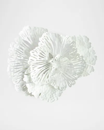 The Phillips Collection Small Flower Wall Art In White