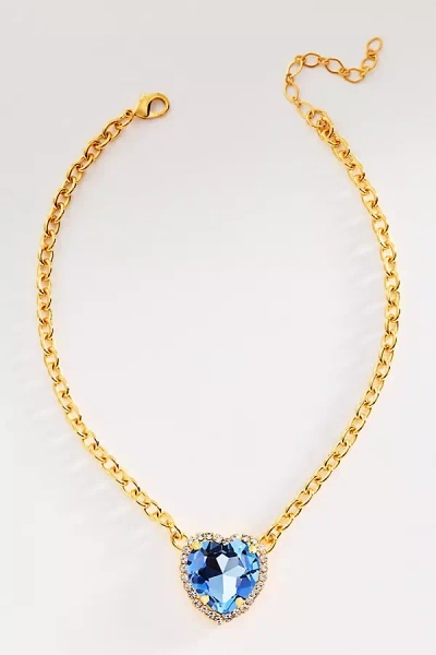 The Pink Reef G Ocean Necklace In Blue