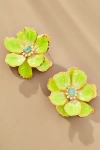 The Pink Reef Handpainted Earrings