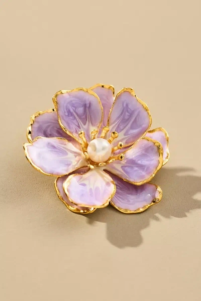 The Pink Reef Handpainted Earrings