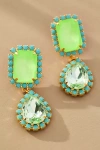 The Pink Reef Jewel Drop Neon Earrings