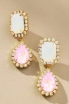 The Pink Reef Jewel Neons Drop Earrings