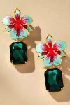 The Pink Reef Vanilla Jewel Drop Earrings