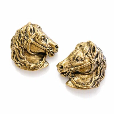 The Pink Reef Women's Gold  Filly Earring
