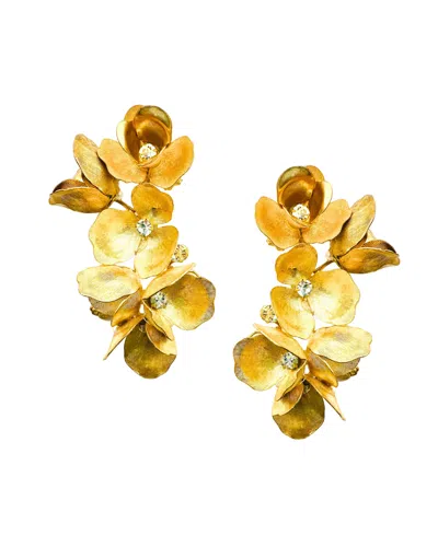 The Pink Reef Women's Gold  Lily Earring