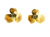 The Pink Reef Women's Gold  Mini Lily Earring In Gold