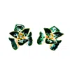 The Pink Reef Women's Green Emerald Orchid