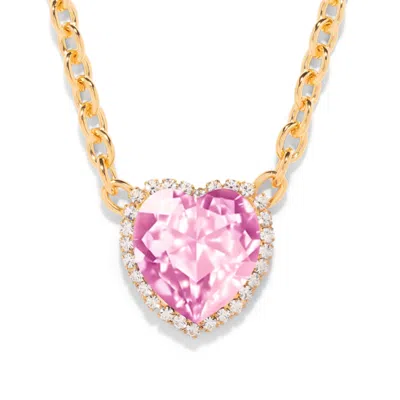 The Pink Reef Women's Pink / Purple  G Ocean Necklace In Pink