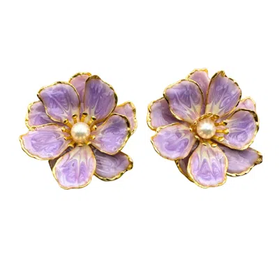 The Pink Reef Women's Pink / Purple  Lavender Pearl Jewel Box