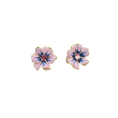 The Pink Reef Women's Pink Small Lavender Jewel Box In Gray