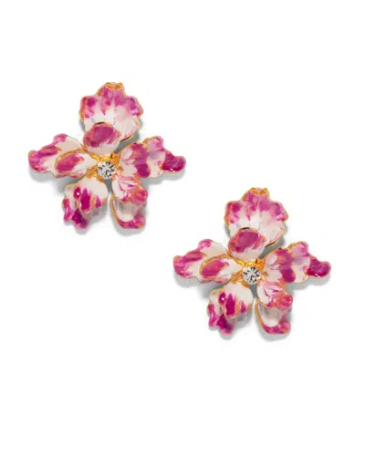 The Pink Reef Women's Red  Paris Stud In Magenta