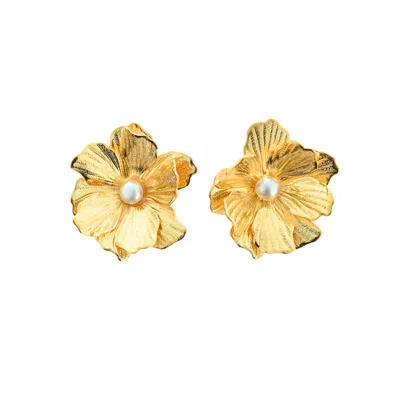 The Pink Reef Women's Small Golden Jewel Box