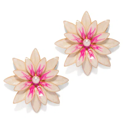 The Pink Reef Women's  Azalea Earrings In Tropic