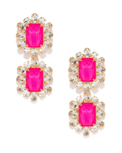 The Pink Reef Women's  Europe Crystal Drop In Hot Pink