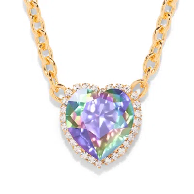The Pink Reef Women's  G Ocean Necklace In Crystal Ab