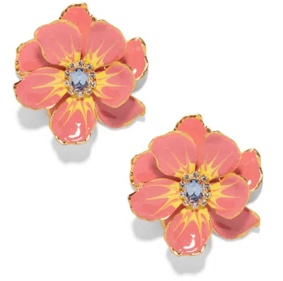 The Pink Reef Women's  Large Peach Jewel Box In Multi