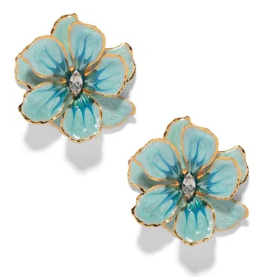 The Pink Reef Women's  Large Sea Blue Jewel Box